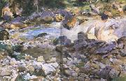 Mountain Stream (mk18) John Singer Sargent